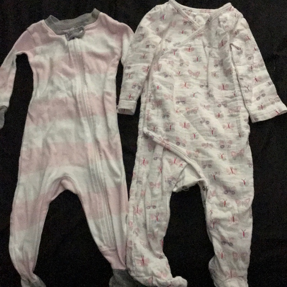 Bursts bees 3-6 months and Aden& anais 3-6 months